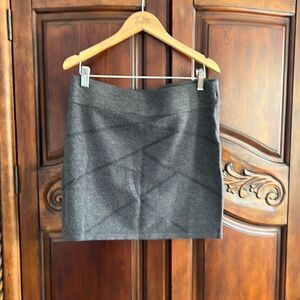 Zenana Outfitters knit mini skirt- size L